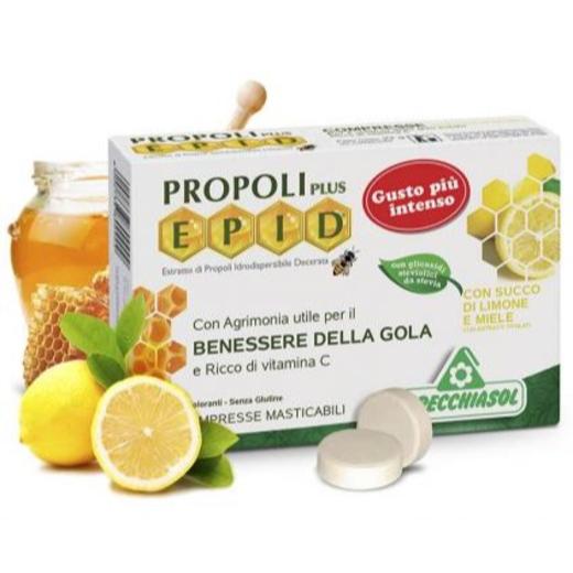 E.P.I.D. Cukormentes Propolisz szopogatós tabletta mézes-citromos íz 20 db